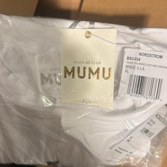 Show Me Your Mumu Travis Cotton Graphic T Shirt XL - Picture 5 of 7